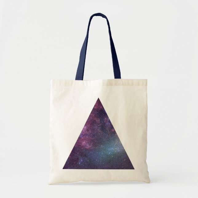 Bolso De Tela Triángulo del espacio (mini tote) (Frente)