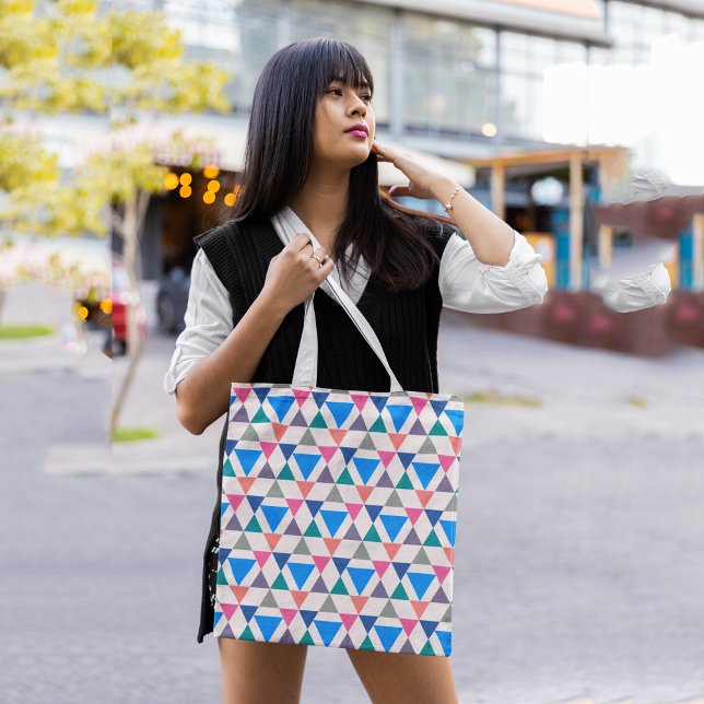 Bolso De Tela Triángulo multicolor (Subido por el creador)
