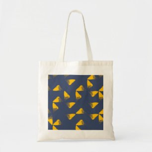 Bolso De Tela Triángulos amarillos, geniales, únicos, de moda