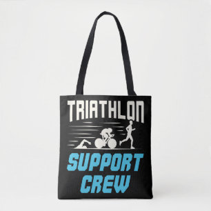 Bolso De Tela Triathlon Support Crew