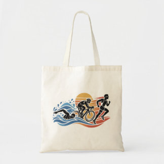 Bolso De Tela Triathlon Tasche – Schwimmen Radfahren Laufen