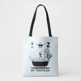 Bolso De Tela Triatlón femenino