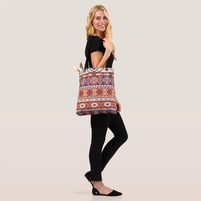 Bolso De Tela Tribal Azteca (Subido por el creador)