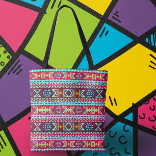 Bolso De Tela Tribal de la isla de Bright