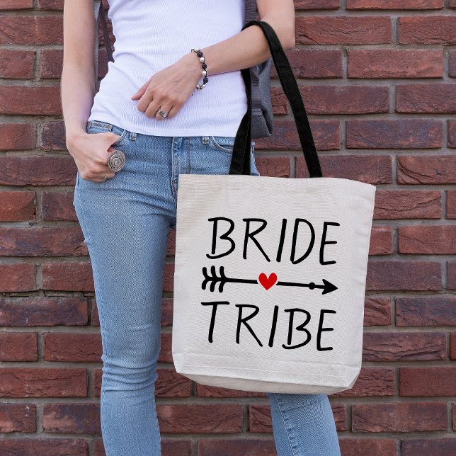Bolso De Tela Tribu Boho Red Heart Arrow Bride (Subido por el creador)