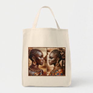 Bolso De Tela tribu de 2 chicas