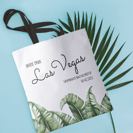 Bolso De Tela Tribu de novias Tropical Las Vegas