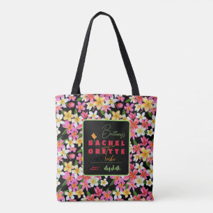 Bolso De Tela Tribu de Soltera Floral