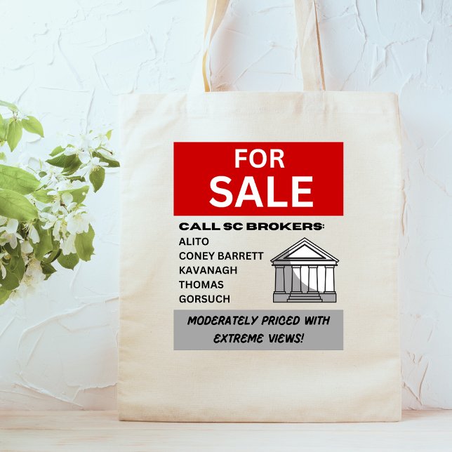 Bolso De Tela Tribunal Supremo de protesta vota por Rótulo de ve (Subido por el creador)
