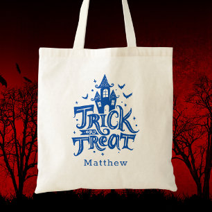 Bolso De Tela Trick de Halloween moderno o niños tratados
