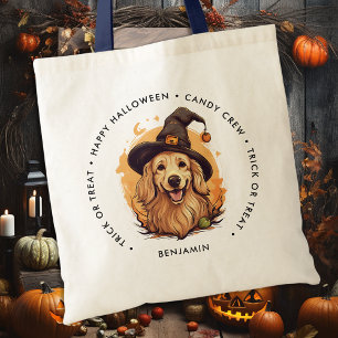 Bolso De Tela Trick O Tratamiento Personalizado De Perro De Hall