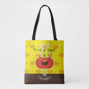 Bolso De Tela Trick o tratar que tengo hambre