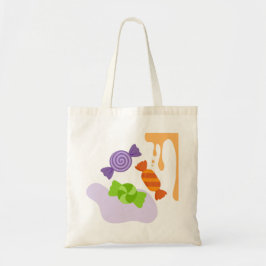 Bolso De Tela Trick o trenzado de caramelos Spooky regalo de Hal