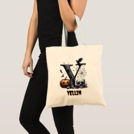 Bolso De Tela Trick o Trete Cute Halloween Candy Bag