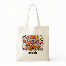 Trick or Treat Personalizado Retro de Halloween pa