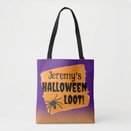 Bolso De Tela Trick-or-Tret de Halloween personalizado