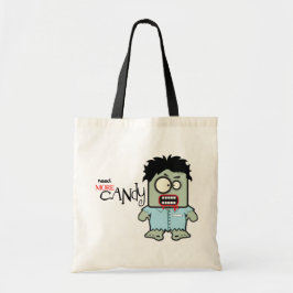 Bolso De Tela Trick zombi Halloween o Trete Bag