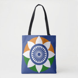 Bolso De Tela Tricolor Chakra