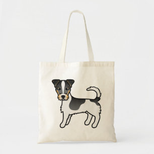Bolso De Tela Tricolor Rough Coat Jack Russell Terrier Dog