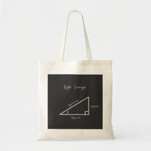 Bolso De Tela Trigonometría triangular derecha sine coseno tange