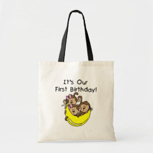 Bolso De Tela Trillizos 1 - Dos Chicas camisetas y regalos de un