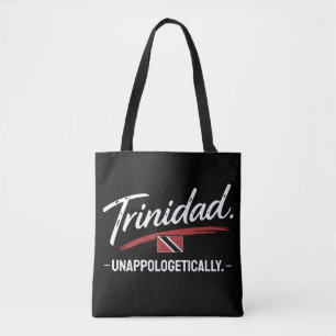 Bolso De Tela Trinidad Orgullosamente Pride TEXTO BLANCO