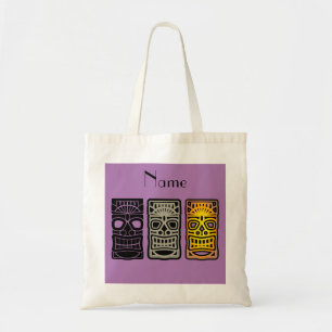 Bolso De Tela Triple escultura tiki Thunder_Cove