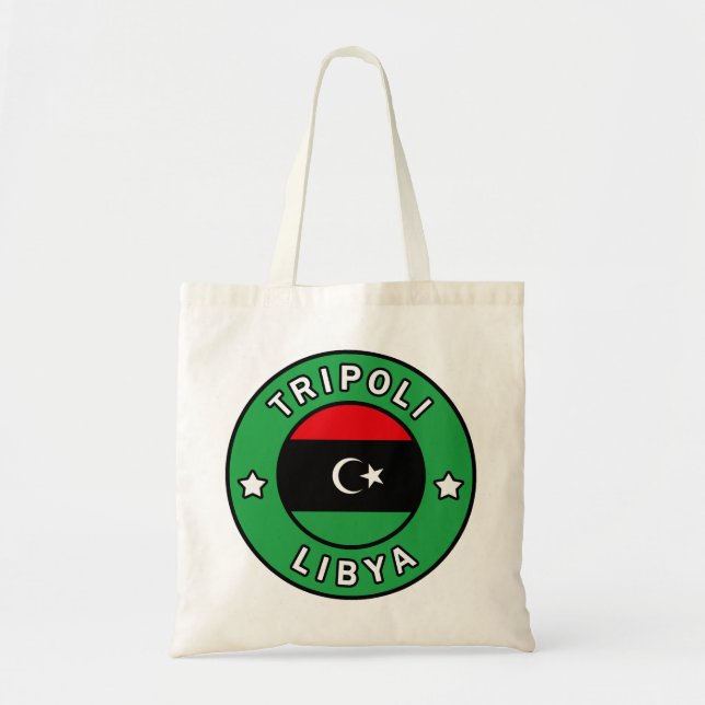 Bolso De Tela Trípoli Libia (Frente)