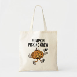 Bolso De Tela Tripulación de calabaza