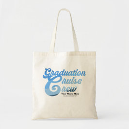 Bolso De Tela Tripulación de crucero de graduación