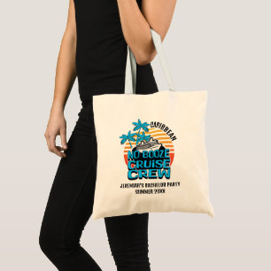 Bolso De Tela Tripulación de crucero sin alcohol para despedida