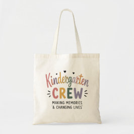 Bolso De Tela Tripulación de jardín de infancia haciendo recuerd