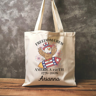 Bolso De Tela Tripulación de libertad personalizada 250 aniversa