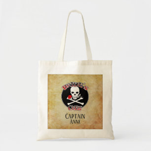 Bolso De Tela Tripulación de novia personalizada