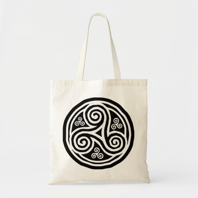 Bolso De Tela Triskele breizi (Frente)