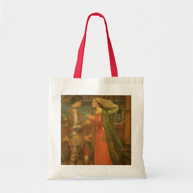 Bolso De Tela Tristán y el aislamiento de John William Waterhous (Frente)