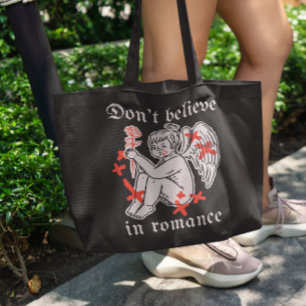 Bolso De Tela Triste Cupido
