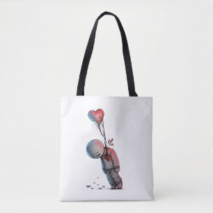 Bolso De Tela Tristeza en Silencio – Diseño Emocional
