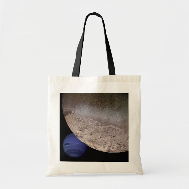 Bolso De Tela Tritón con Neptuno (Frente)