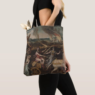 Bolso De Tela Triumph de Marte, c.1570 (aceite en el panel)
