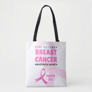 Bolso De Tela Trive 365 Mes de Conciencia sobre el Cáncer de Mam