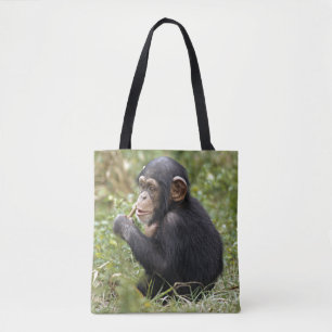 Bolso De Tela Trogloditas de la cacerola del chimpancé el del
