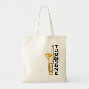 Bolso De Tela Trombón vertical