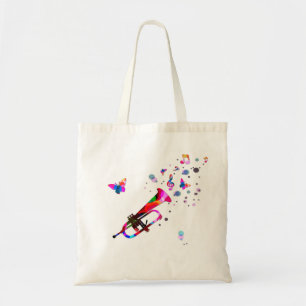 Bolso De Tela Trompeta festiva