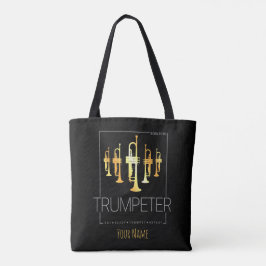 Bolso De Tela Trompeta nacida como trompeta para músicos