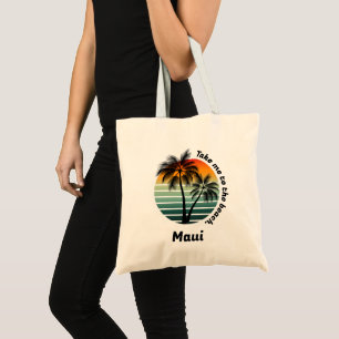 Bolso De Tela Tropical