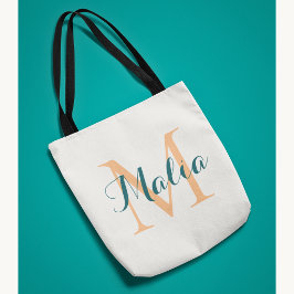 Bolso De Tela Tropical Monograma Personalizada de Moda Verano Pl