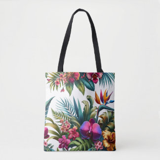Bolso De Tela Tropical tote bags