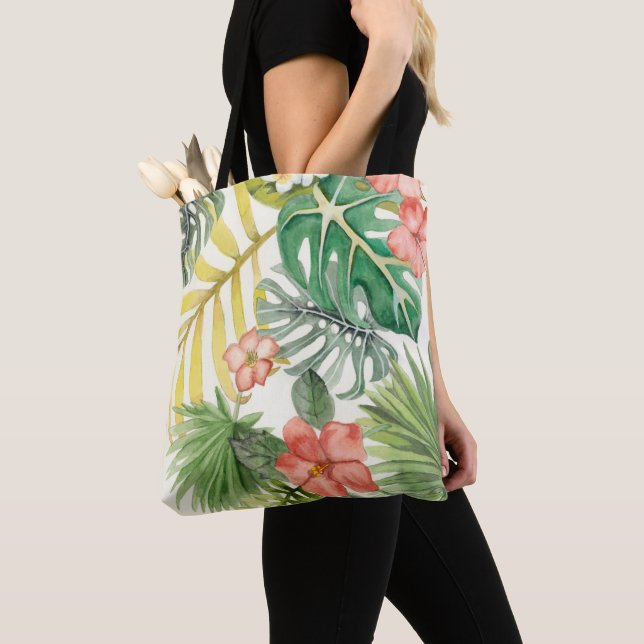 Bolso De Tela Tropicales suaves (Detalle)