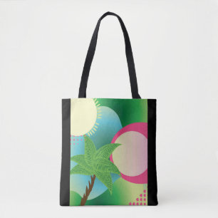 Bolso De Tela trópicos abstractos
